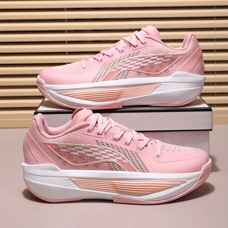 Breathable Anti-Slip Basketball Sneakers for Men, Durable Shock-Absorbing Court Shoes for Training & Matches