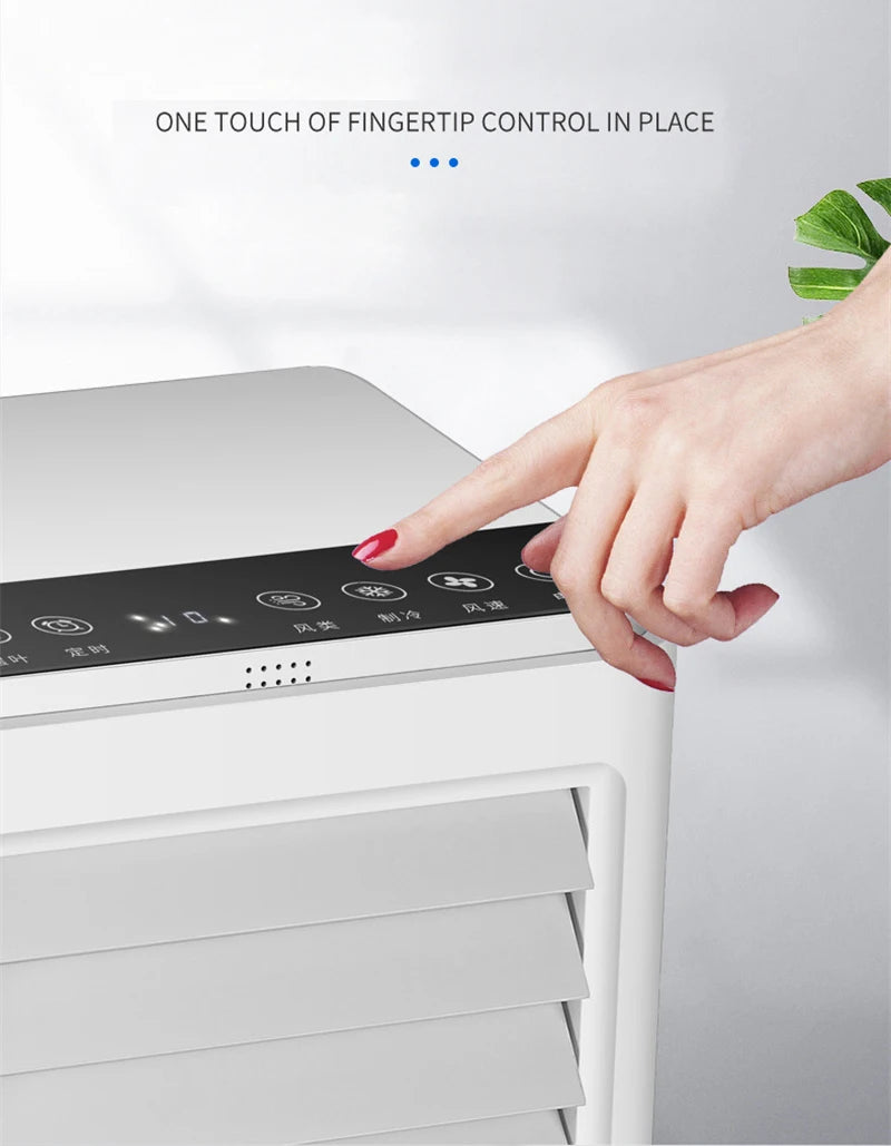 A-201 Cooling Only Air Cooler Household Air Condition Fan 3 Gear Air Conditioner Mini Air-Conditioning Fan Water-Cooled Fan
