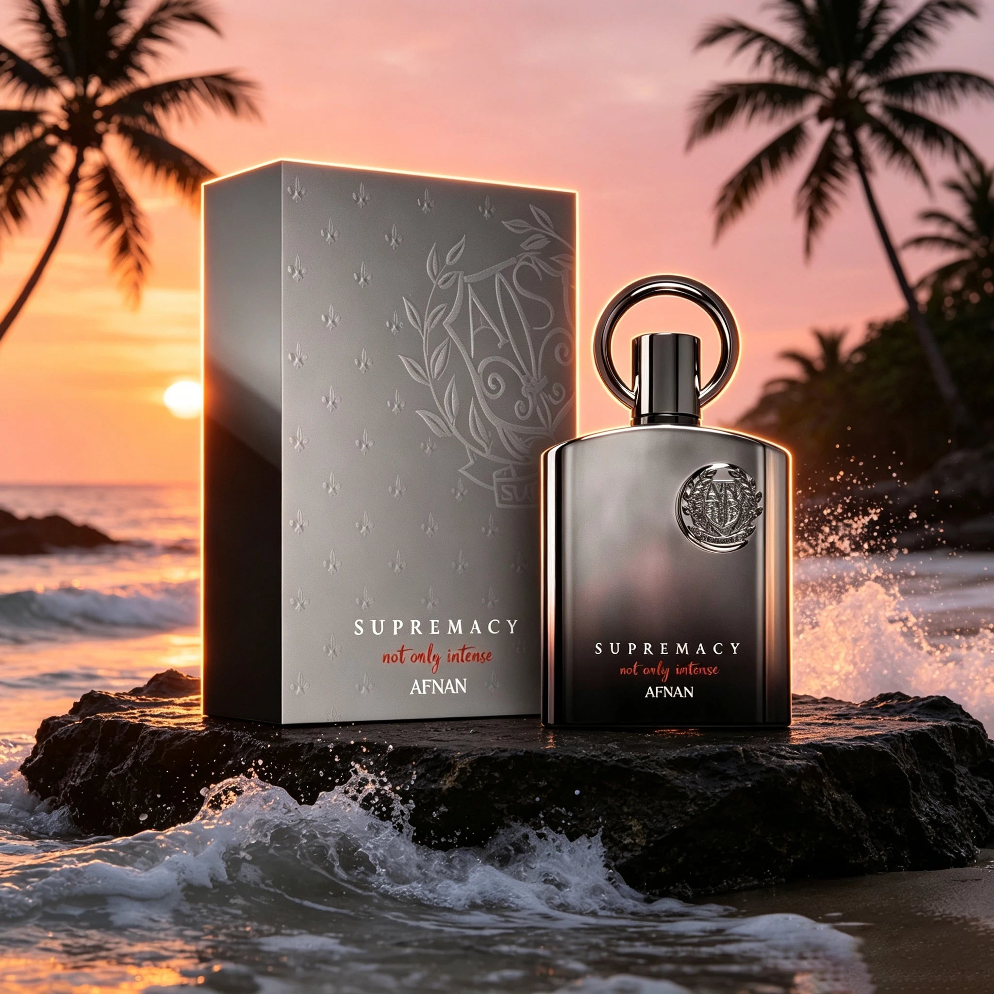 AFNAN Supremacy Not Only Intense ,Eau de Parfum 100ml, Luxury Long Lasting Woody Fragrance, Arabian Premium Men Perfume, Perfect Dating & Business Gift For Him