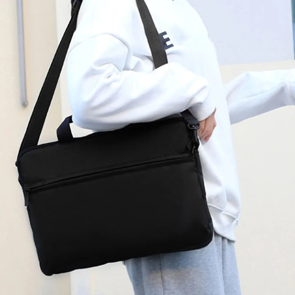 Colorful 15.6Inch Laptop Sleeve Waterproof Adjustable Shoulder Strap Handbag Shockproof Carrying Case Work Office