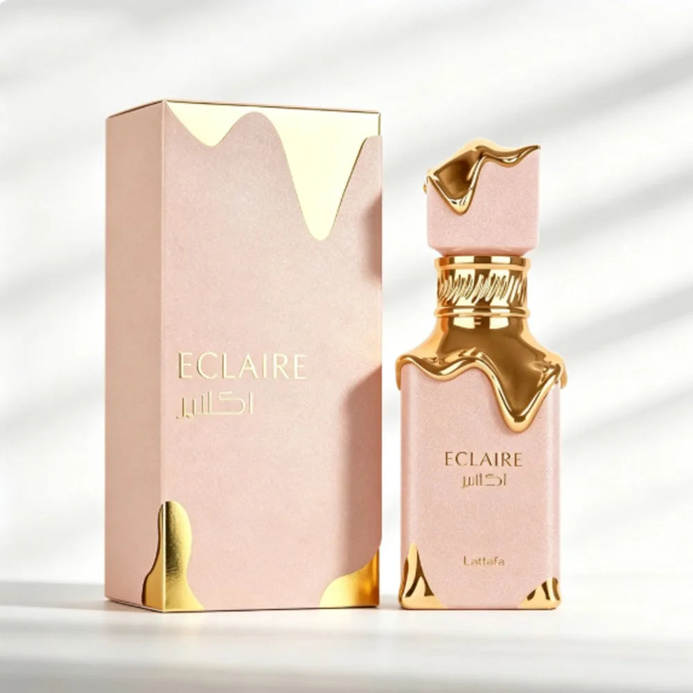 Lattafa Eclaire Eau De Parfum for Women 100ml 3.4oz Long Lasting Exquisite Regal Arabian Perfume Luxury Valentine Gift Women Fragrance Spray