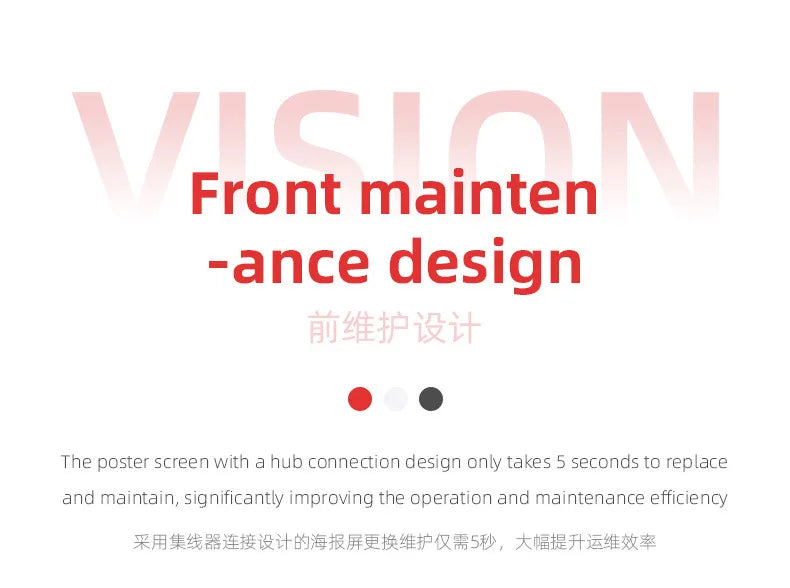 LED Display Poster Screen, Indoor Vertical Advertising Screen, Movable Folding, Exhibition Promotion