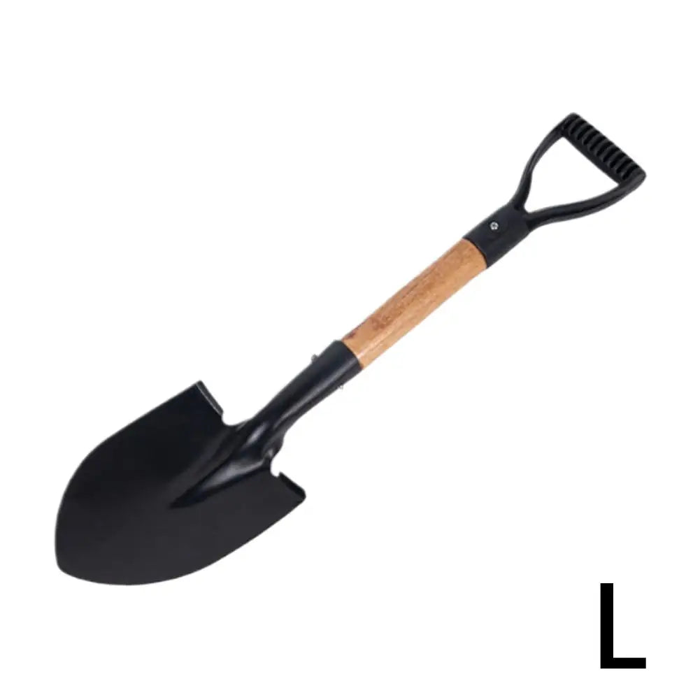 36/50.5cm Digging Shovel Manganese Steel Shovels Kids Trowel Waterproof Rustproof Garden Scoop for Outdoor Beach Camping