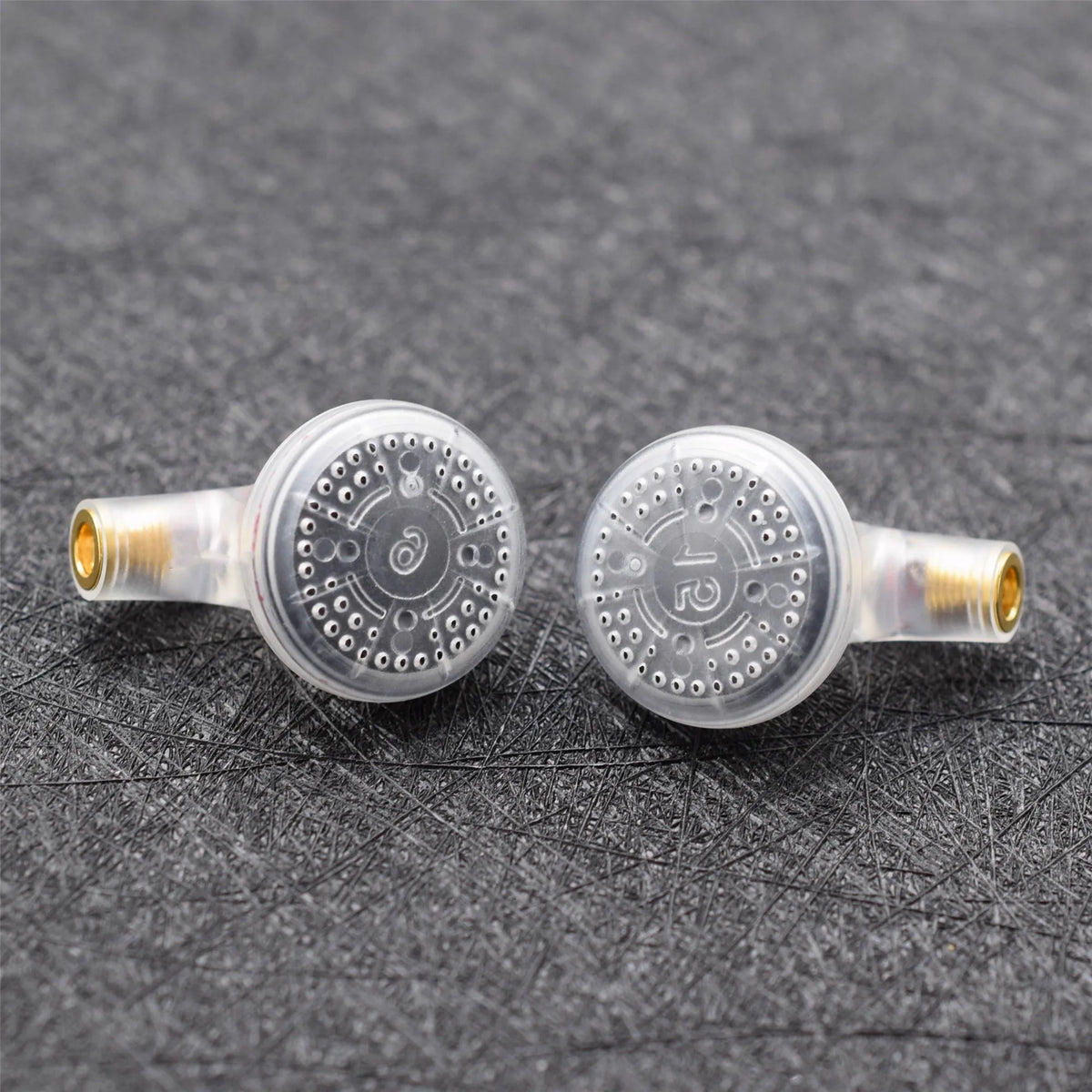 FENGRU BP32 Diy 130 ohm Beryllium Film Driver/300 ohm Carbon Nanotube Film High Impedance Flat Head Earbuds Heavy Bass Earphones