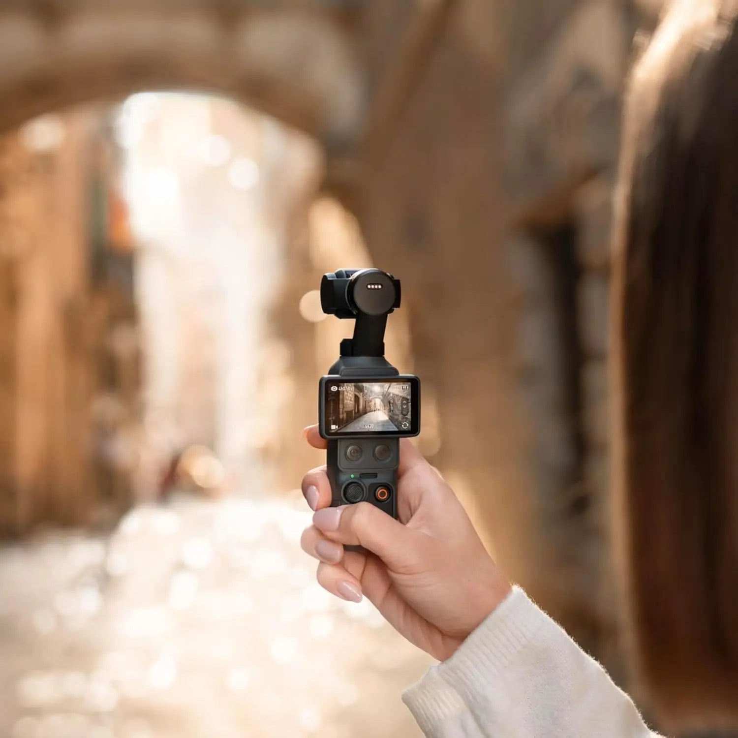 DJI Osmo Pocket 4 Standard combo,4K/6K Pocket Gimbal Camera All New with 1-Inch Sensor 107GB Storage ActiveTrack 7.0 for Vloggers