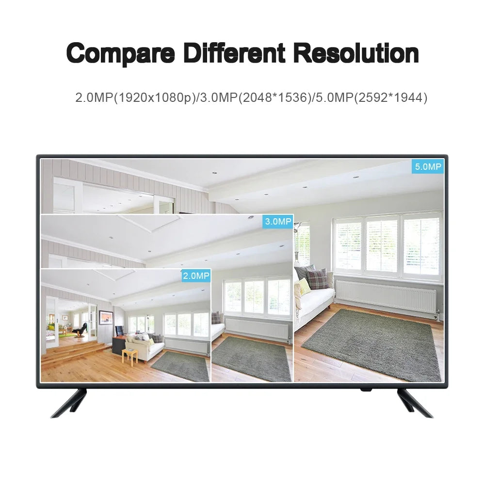 4K 8MP Ultra HD IP Camera Vandal-proof Waterproof Outdoor Dome Camera Nightvision nternal Audio Remote Access Xmeye Cloud H.265