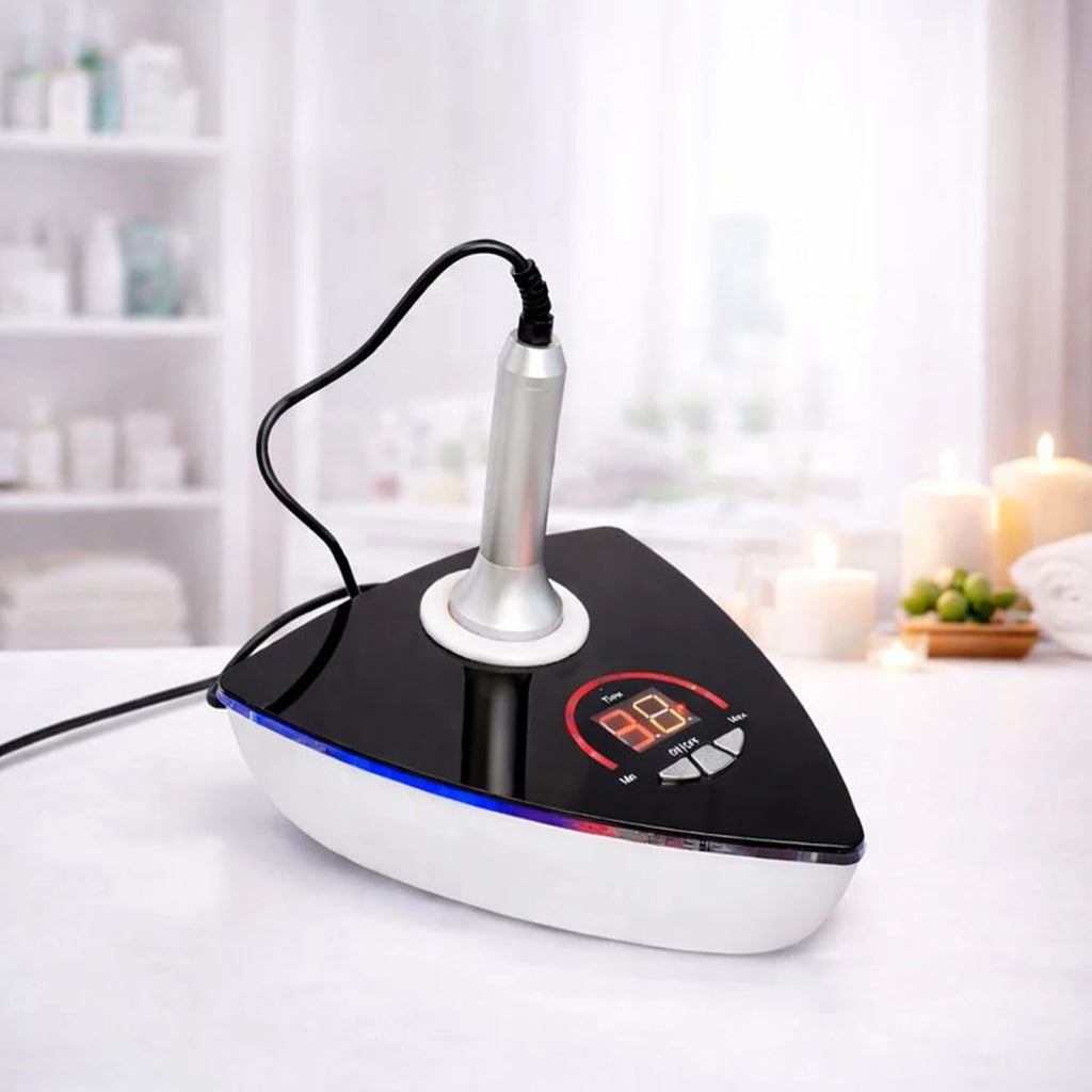 BEEMYI 1MHz Ultrasonic Massage Device Beauty Body Care Machine for Relaxation and Spa Use