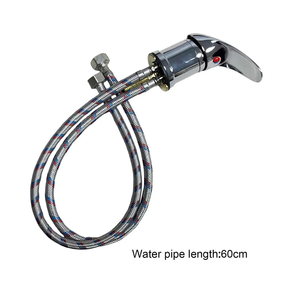 Shampoo Bowl Faucet and Sprayer Set Easy Installation for Rinse Basin Home