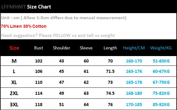 2402 Cotton Linen Solid Color Simple Basic Tops Men's Spring Fall Fashion Japan Style Harajuku Healthy Comfortable Casual Shirts