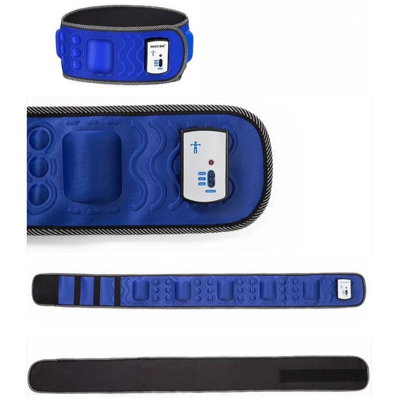 Portable Lazy Fitness Fat Slinger Belt Vibration Shaping Beauty Body Slimming and Abdominal Compression Machine Vibration Plate