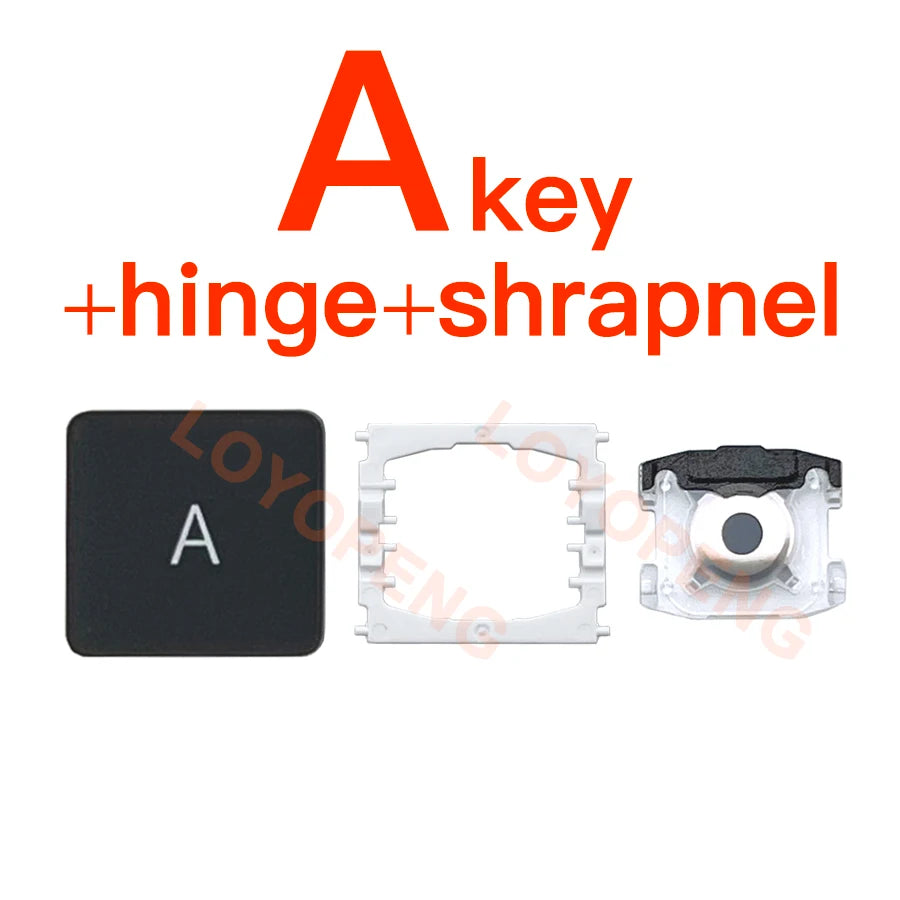 Replacement Keycap Single Key or Hinge 2016-2019 For MacBook Pro Retina 13" 15" A1706 A1707 A1708 A1989 A1990