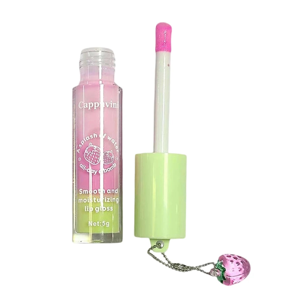 Water Light Moisturizing Hydrating Anti-Wrinkle Lip Gloss Care Korean Style Plump Lips Mirror Type Unisex Winter Essential