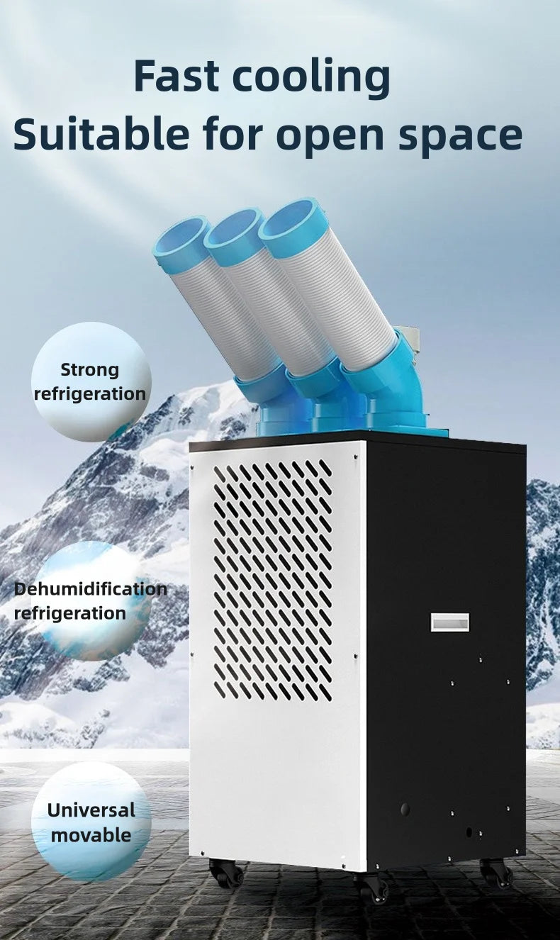 Outdoor Air ConditionHigh Quality 25000btu Industrial Portable Air Conditioner Energy Saving Portable Air Conditioner Outdoor P
