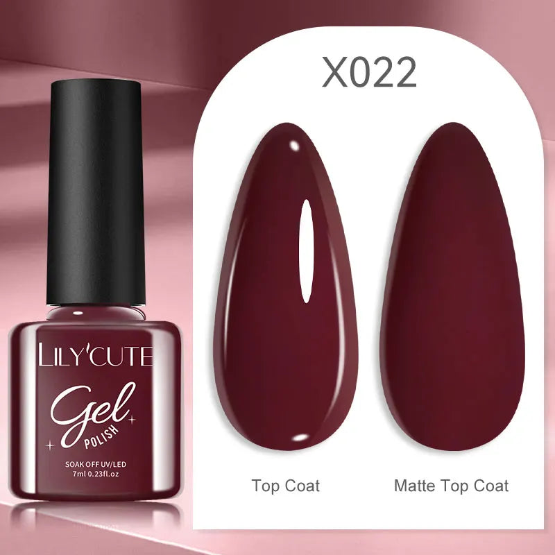 LILYCUTE 7ml Gold Coffee Cat Magnetic Gel Nail Polish Autumn Winter Nails Ultra Shine Moonlight Semi Permanent UV Gel Soak Off