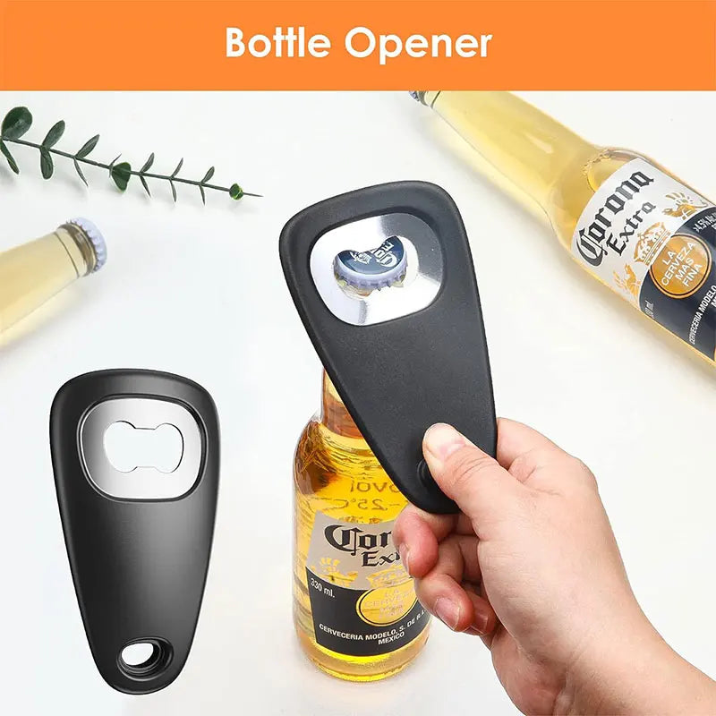 6 Pieces Kitchen Gadgets Set Space Saving Cooking Tools Cheese Grater Bottle Opener Vegetable Peeler Pizza Cutter Garlic Grinder