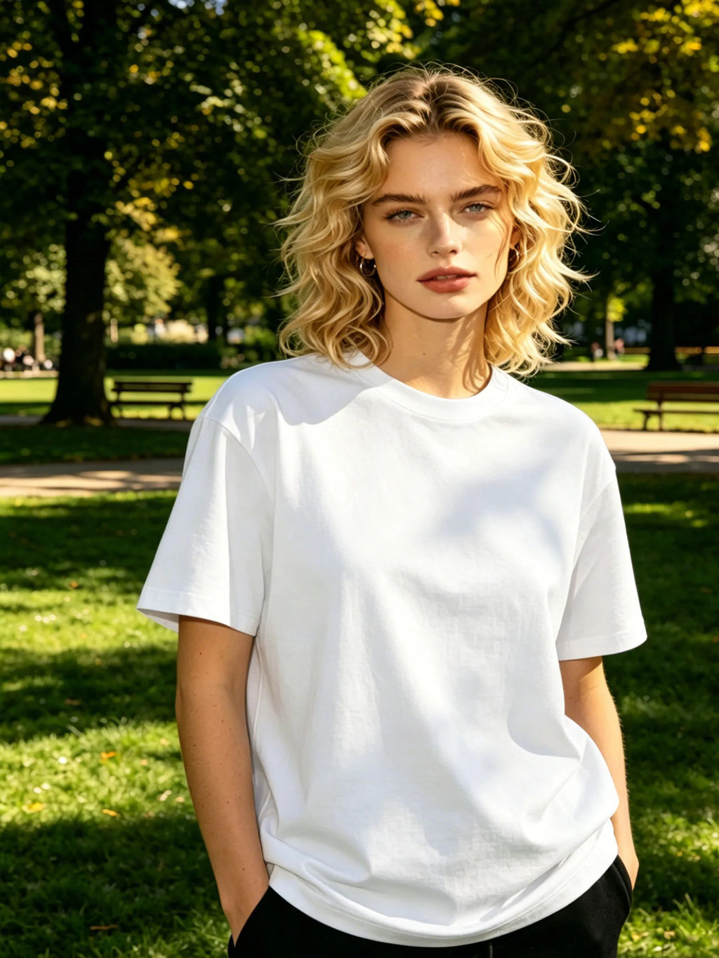 New Arrival Couple Solid  T-shirt Men Women Summer Crew Neck Short Sleeve Loose Casual Basic Plain  Blank Tee Camisetas Parejas