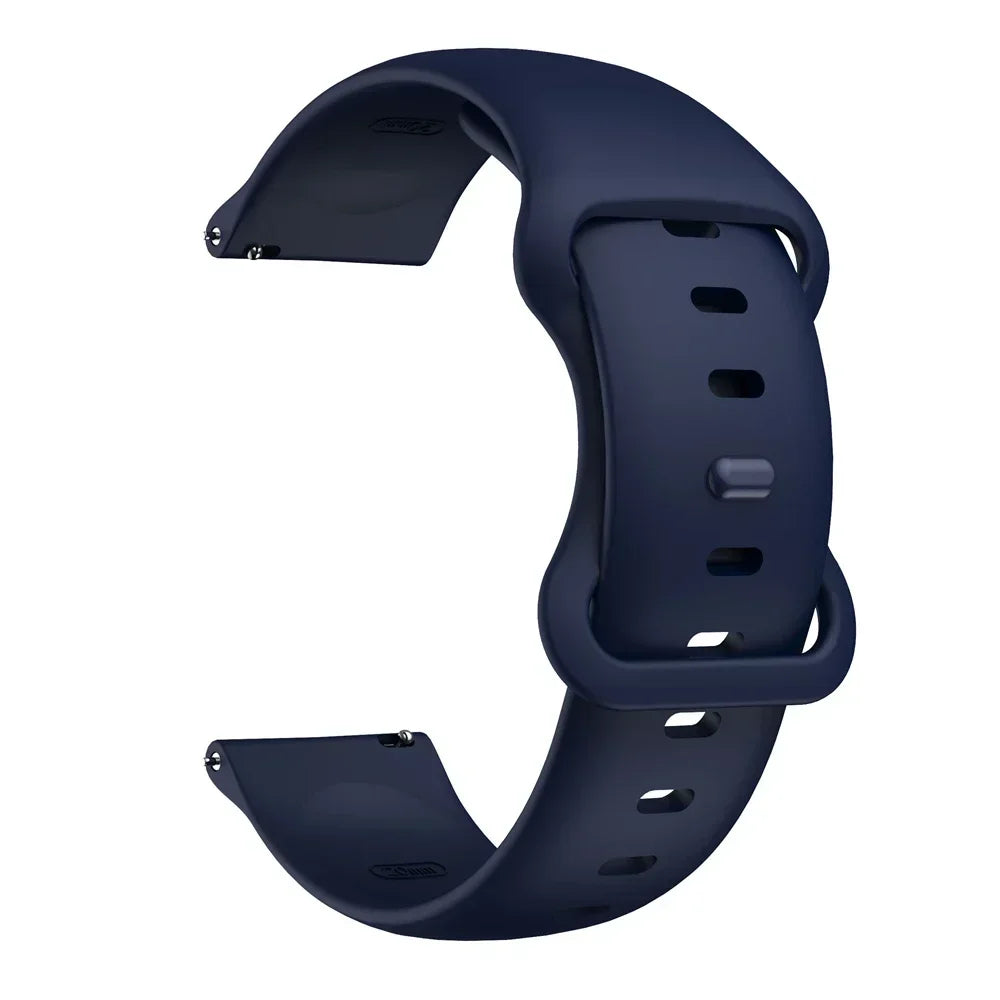 Strap For Amazfit GTS 2/4/3/GTS 2/4 Mini/GTR 4/2/2e 20mm/22mm Watch Silicone Sport Bracelet Amazfit bip 5 3/S/u pro Series band