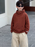 Children Clothing Kids Fashion Casual Warm Versatile Hoodie 2026 Autumn New Boys Korean Style Solid Color Simple Pullover