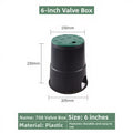 12-inch Valve Box Lid Visibility In Landscape Irrigation Accessories For Gardens Weather Resistant Easy Installation