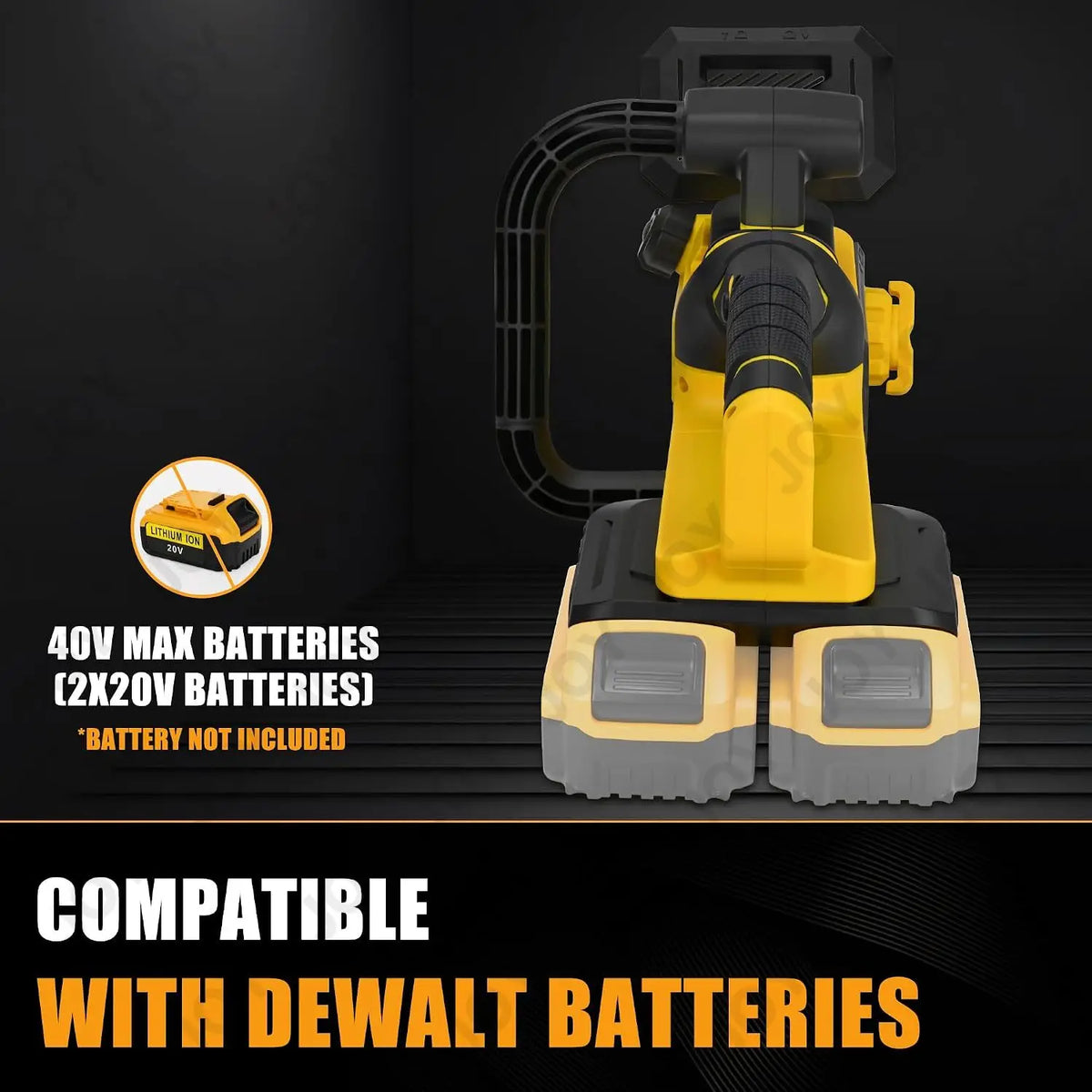 ^For Chainsaw Cordless for Dewalt 40V (2 x 20V MAX) Battery (No Battery), Brushless Electric Chainsaw 16" with Auto Oiler