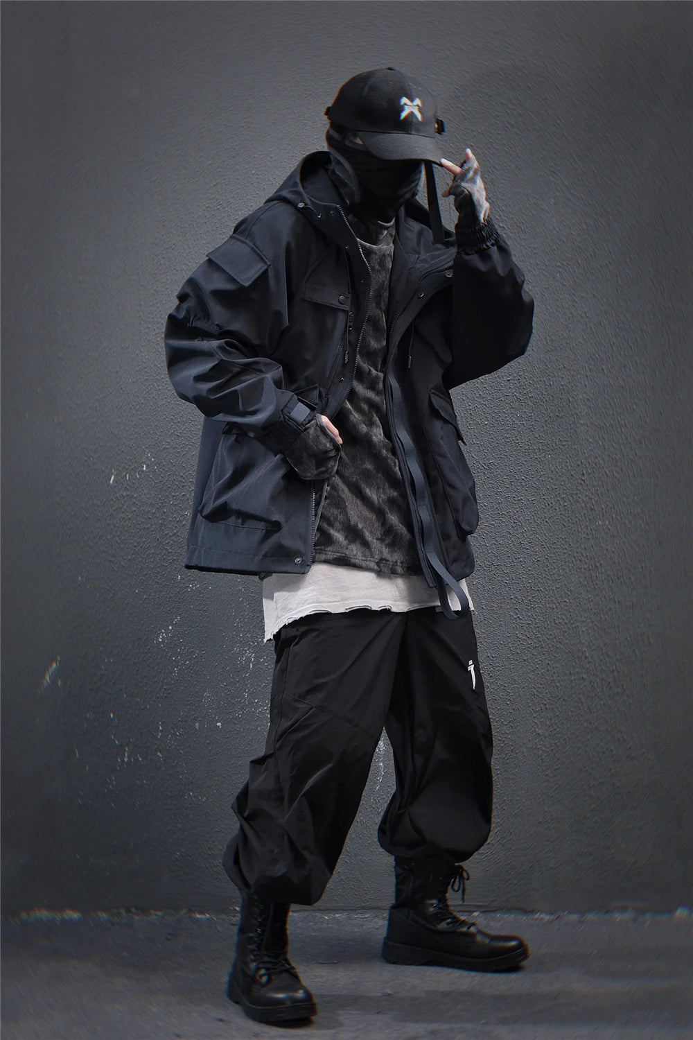 11 BYBB'S DARK 2025 Tactical Jackets Hooded Windbreaker Mens Cargo Function Jacket Fashion Coats Outwear Techwear Streetwear  ﻿