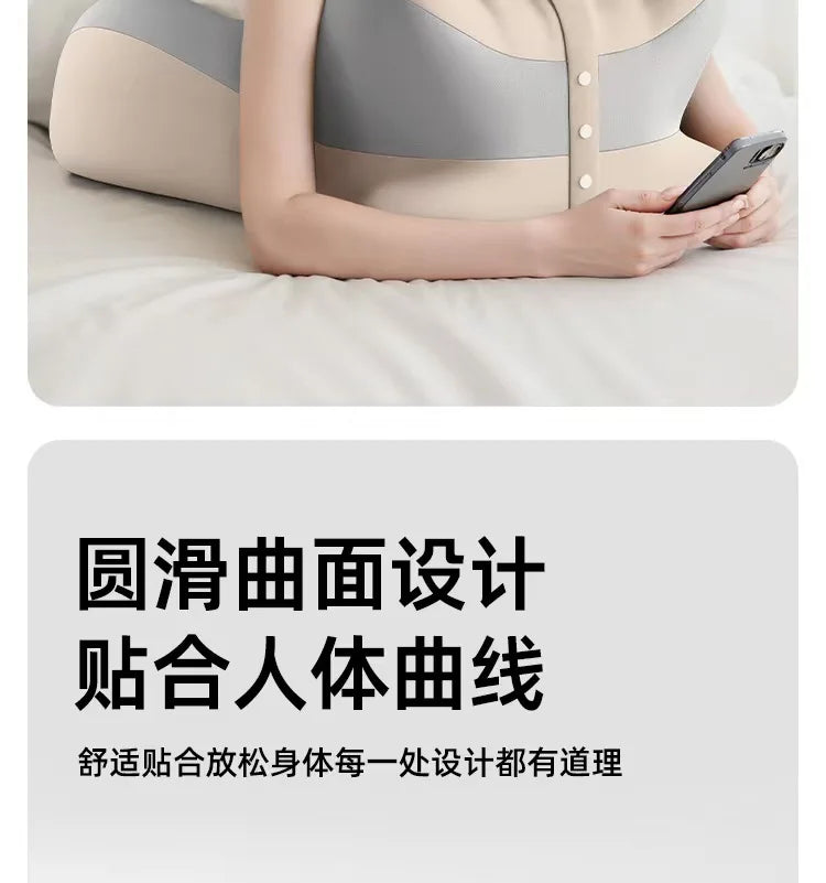 Multifunctional Memory Foam Pillow for Prone Rest, Couple Positioning Support Cushion, Bedroom Buttock Lift Pillow