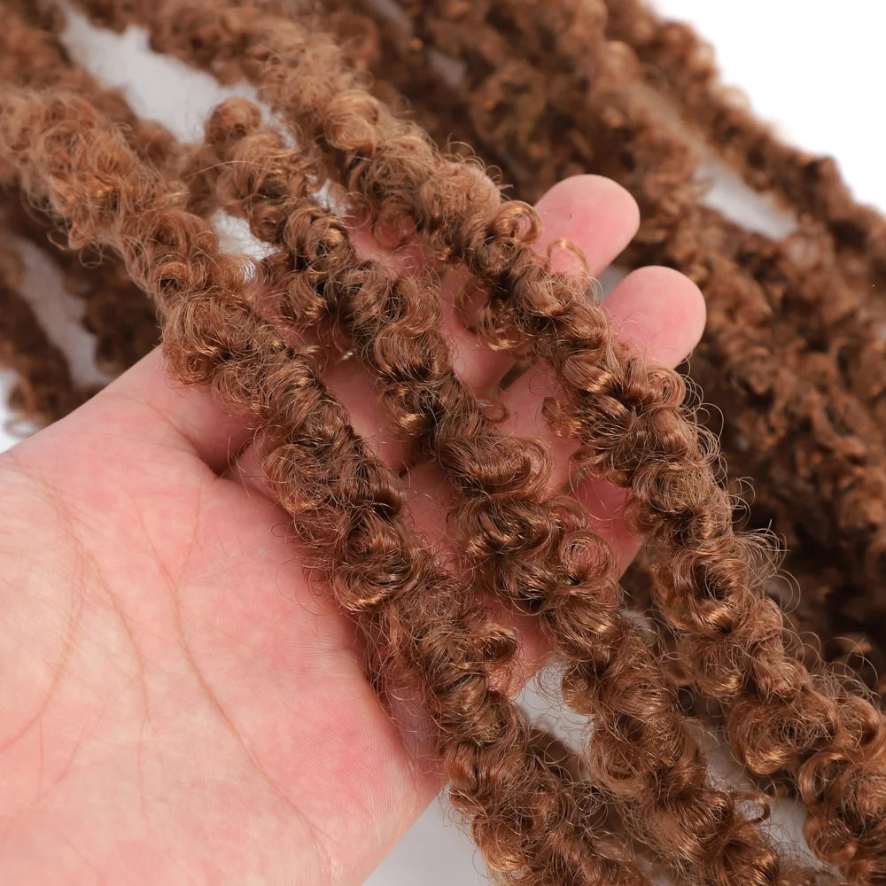 12 14 18 24 36 Inches Distressed Butterfly Locs Crochet Hair Faux Locs Crochet Braids Messy Soft Locs Braiding Hair Extensions