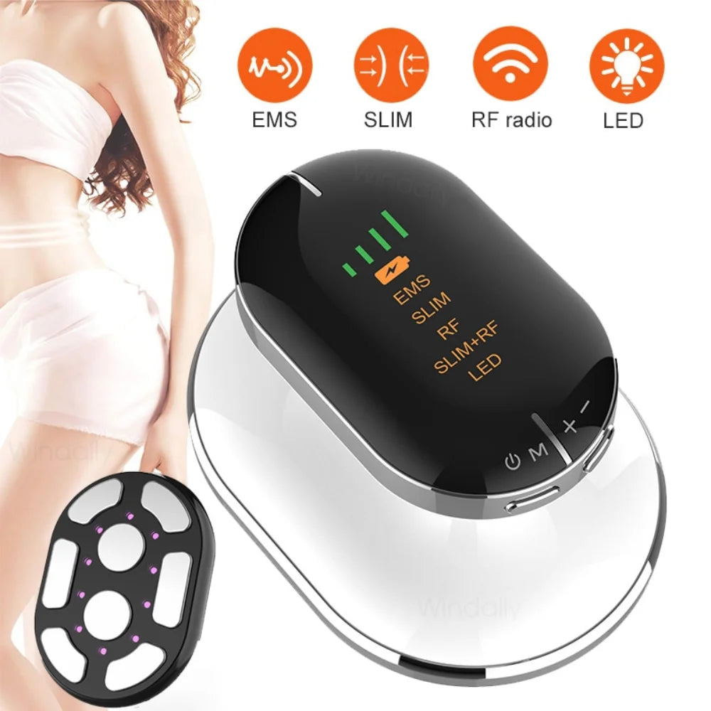 EMS RF Radio Frequency Body Slimming Machine Fat Burner Belly Fat Removal Lose Weight Cellulite Massager Shaping Beauty Device