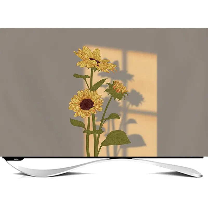 TV Cover Aesthetic three-dimensional sense Household Hanging LCD TV Dust 24-75 Inch Living Room Decoration for Televisions