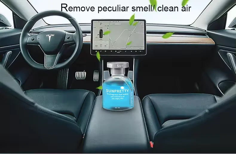 New Update Car Perfume Air Freshener Safe Liquid Decoration Car Air Freshener Essential Oil Diffuser  Durable Deodorant Gel 65ml