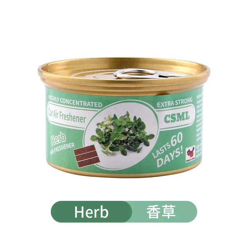 Best-selling Wooden Block Canned Car Aromatherapy Fragrance Paste Deodorizing Air Freshener High-end Solid Perfume