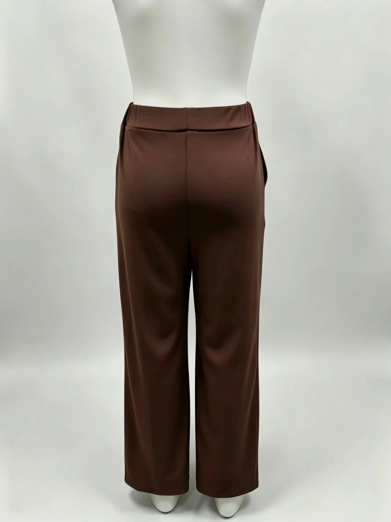 Women High Waist Draped Wide Leg Suit Pants Loose Slimming Straight Casual Versatile Trousers Multiple Colors Daily Commuter