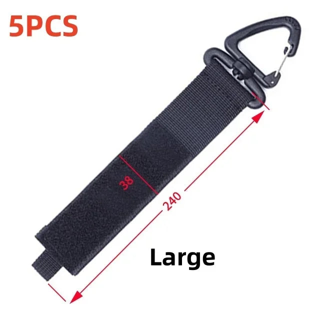 10/5/1PCS Rotate Buckle Wire Manager Power Cord Management Nylon Heavy Cord Storage Straps for Cable Hoses Car Organizer Holder