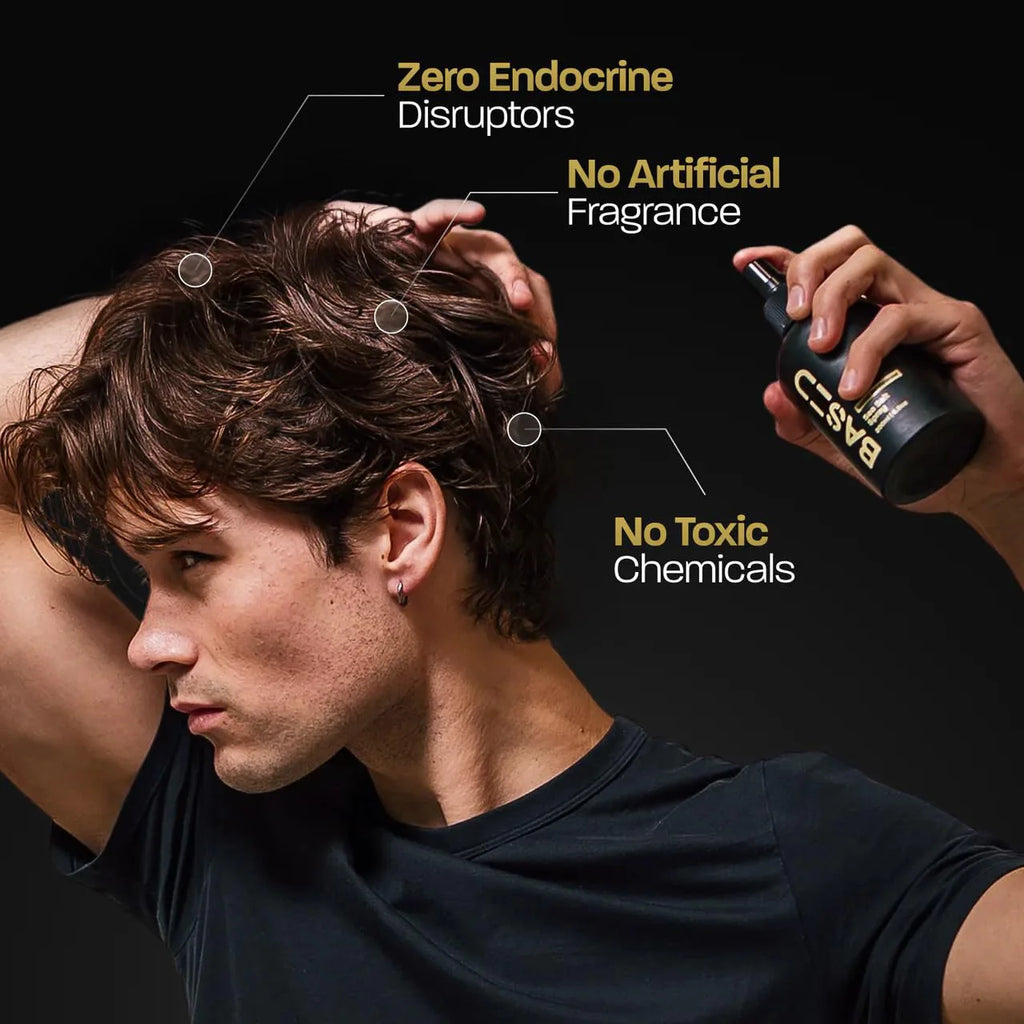 Based Professional Hair Clay Long-Lasting Styling Sea Salt Leave-In Conditioner Spray Nourishes Hair For Men Hair Care