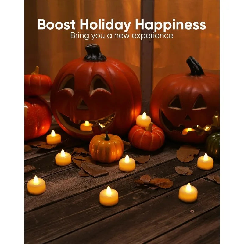 LED simulation candle battery powered tealight candle flameless wedding home Christmas decoration candle warm light