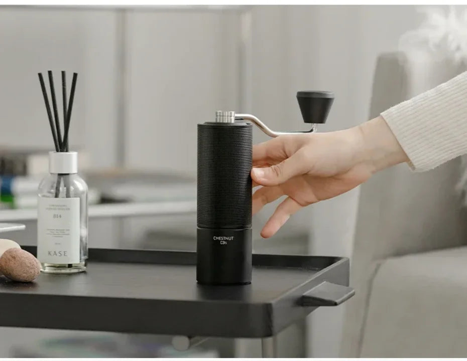 TIMEMORE Chestnut C3S / C3ESP Manual Coffee Grinder All-metal Body & S2C Burr Portable Hand Coffee Mill Grinder With Double Bear
