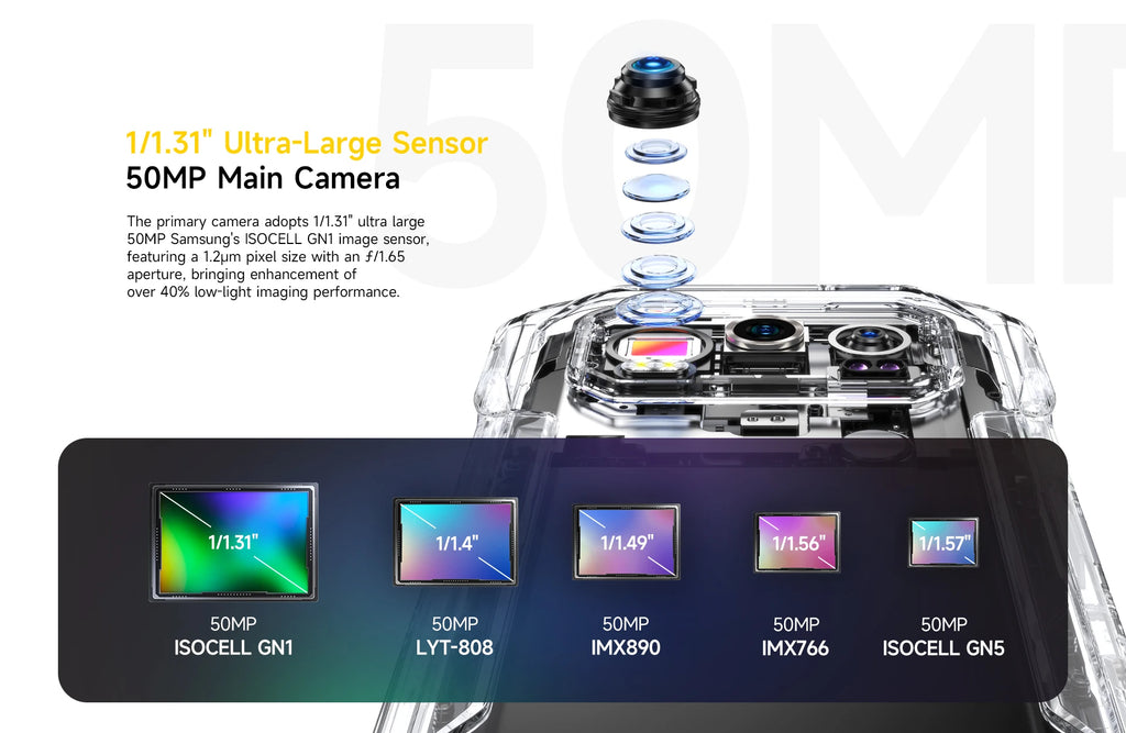 Ulefone Armor 27 Pro 5G 10600mAh Smartphone 50MP Camera 64MP Night Android 14 Rugged Phone Up to 24GB+256GB NFC Waterproof Phone