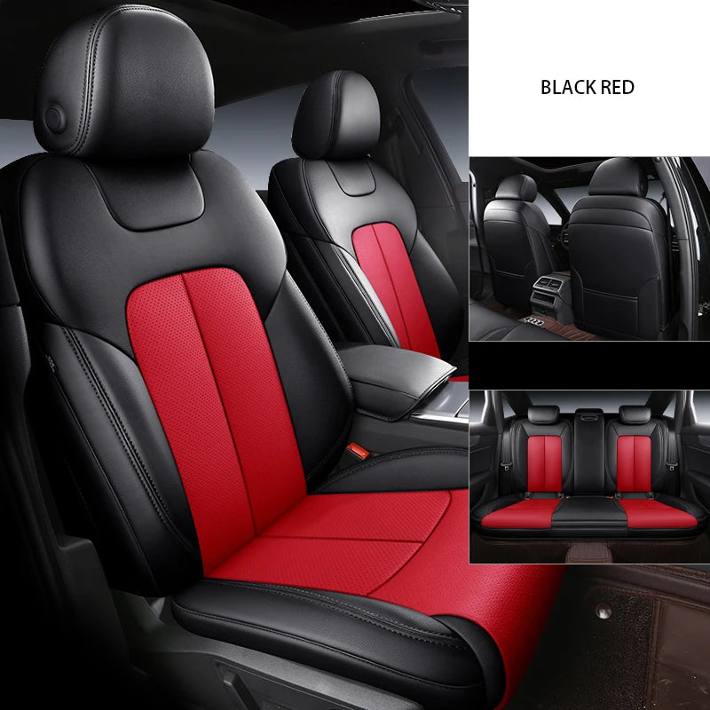 Custom Fit Car Seat Covers For Nissan Tiida March Leaf Kicks Versa Teana J32 Rouge X Trail T32 Qashqai J11 Juke Auto Accessories