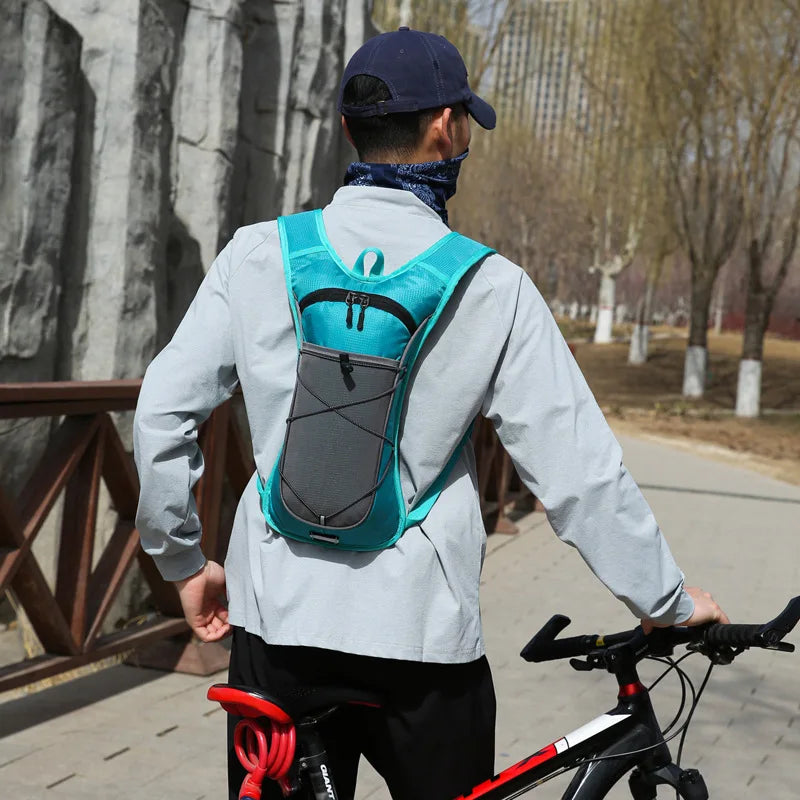 Outdoor Sports Cycling Backpack Mountaineering Hiking Bag Water Bag for Trekking Running Backpacks Travel Dual-Shoulder Bag