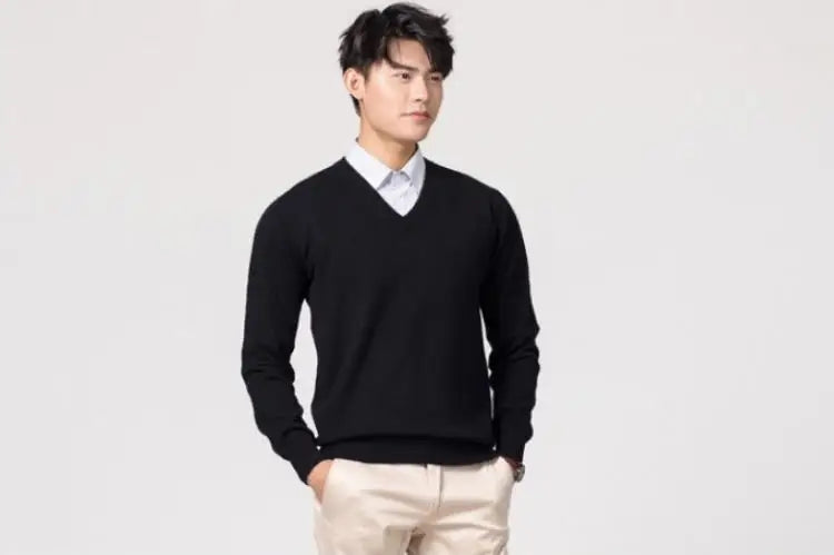 Cashmere Cashmere Sweater Men 2025 Autumn Winter Jersey Jumper Robe Hombre Pull Homme Hiver Pullover Men O-neck Knitted Sweaters