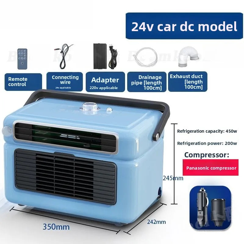 Mobile air conditioner, small portable air conditioner