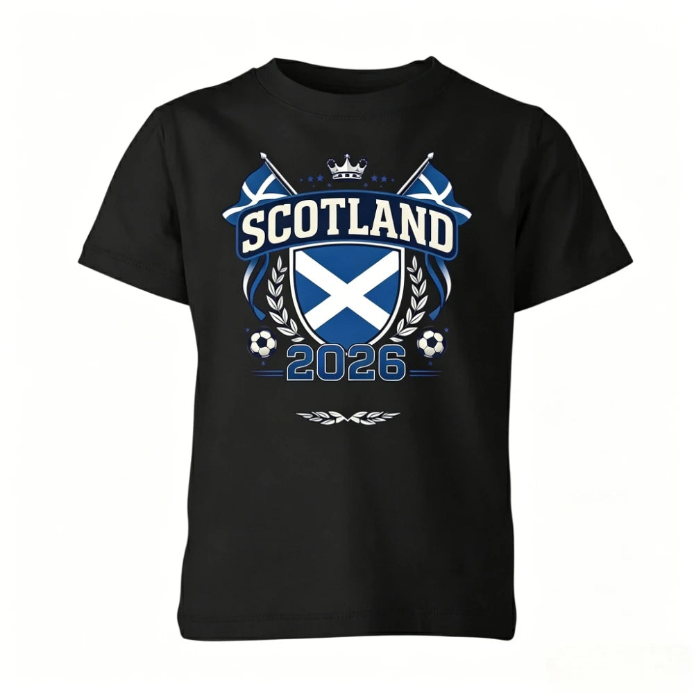 Scotland Supporter T-Shirt 2026 Soccer Part Supplies Clothing Football Fans Gift Shirt Scotland Patriot Men Women Unisex Tshirt