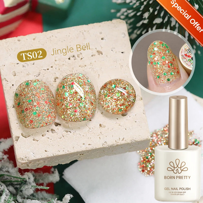 BORN PRETTY 15ml Autumn Nail Blossoming Gel Spreading Effect Watercolor Flower Gel Easy to Apply for Nail Art Manicure Pedicure