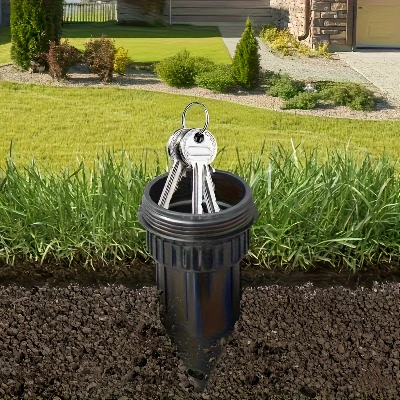 Sprinkler Key Hider, Hide A Key Outside Sprinkler Head - Waterproof Outdoor Key Holder for Garden, Yard
