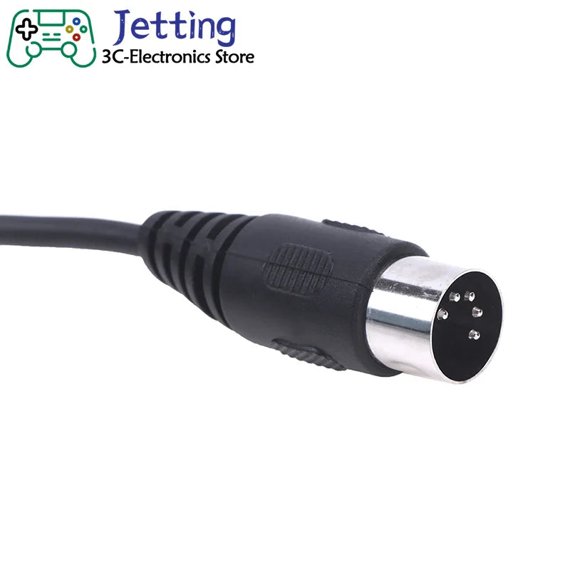 1PC PS/2 Keyboard To AT 5 Pin DIN MD 6-pin Female To DIN 5-pin Male Cable Ps2 Keyboard And Mouse Transmission Cable