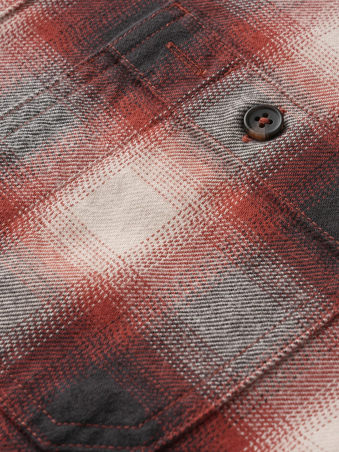 SIMWOOD 2026 Autumn New Men's Oversized Vintage Plaid Flannel Shirt 280gsm Thick Warm Long Sleeve Casual Top