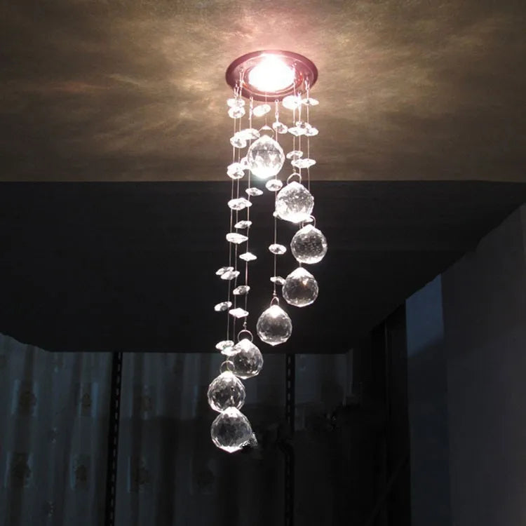 Modern LED chandeliers / LED Light / led  lustre light led Restaurant Crystal Chandelier Bedroom  3W Crystal Lighting