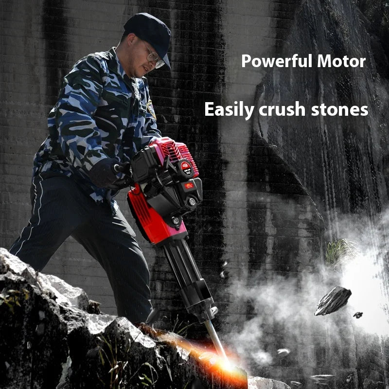 Hot selling Multi-function tree-digging machine,seedling-raising machine,oil pickaxe drill bit earthball digger,ditching,broken