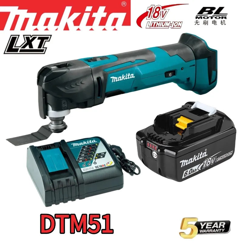 Makita DTM51 Cordless Grinding Machine, Edge Trimming Machine, Brushless Grooving Machine, Electric Shovel, Makita 18V Battery