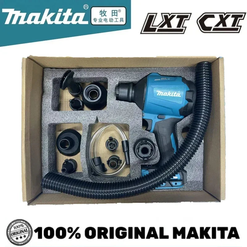 Makita Dust Blower DAS180 18V LXT Cordless Brushless 150m/s 2.8N with Nozzle Multifunction Dusting Machine Inflator Tool
